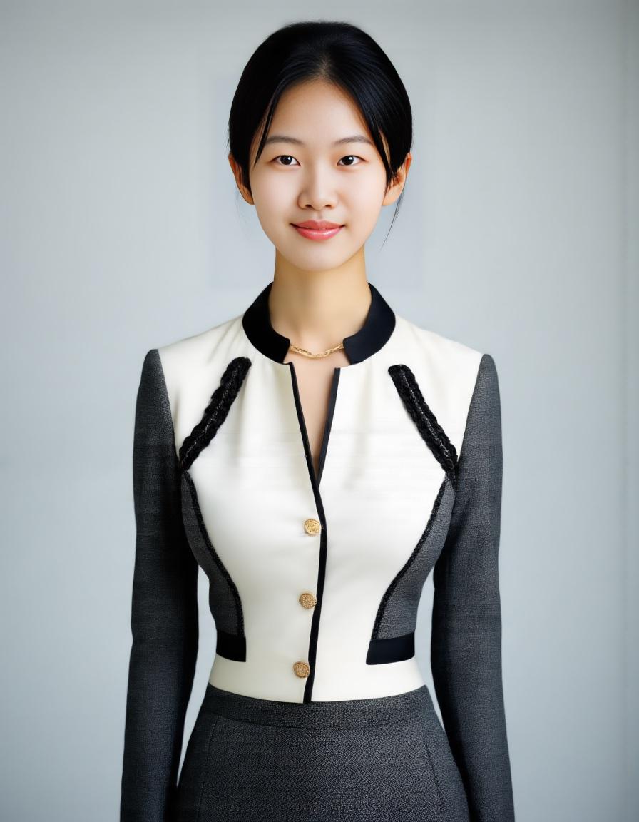 Close three-quarter portrait